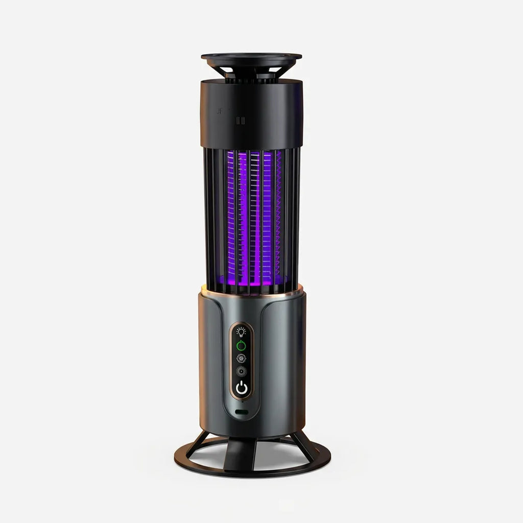 Lampe anti-moustique plus rechargeable pour intérieur et extérieur