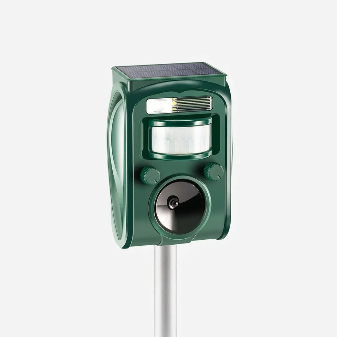 Répulsif chats chiens et animaux solaire avancé pour jardin