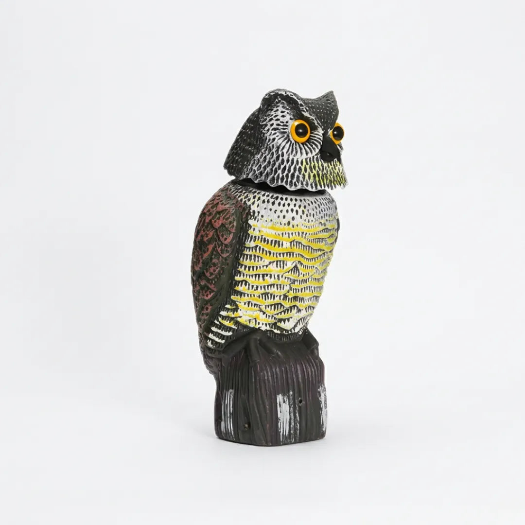 Effaroucheur oiseaux hibou pro pour jardin et extérieur